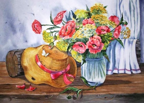 Валентина Валевская натюрморт