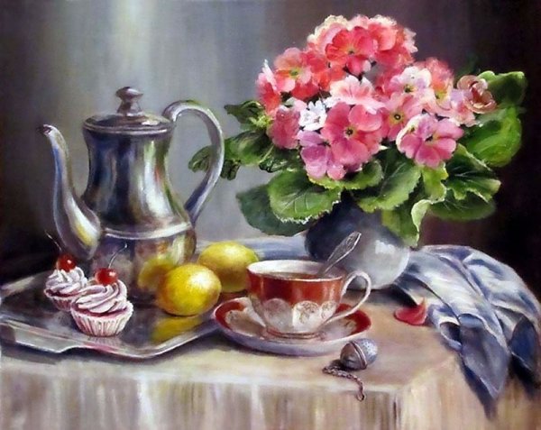 Живопись, натюрморт Ольга Воробьева