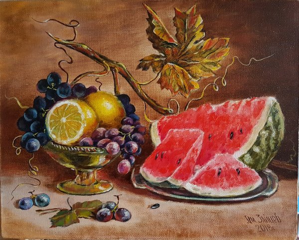 Натюрморт Геннадий Кириченко Арбуз
