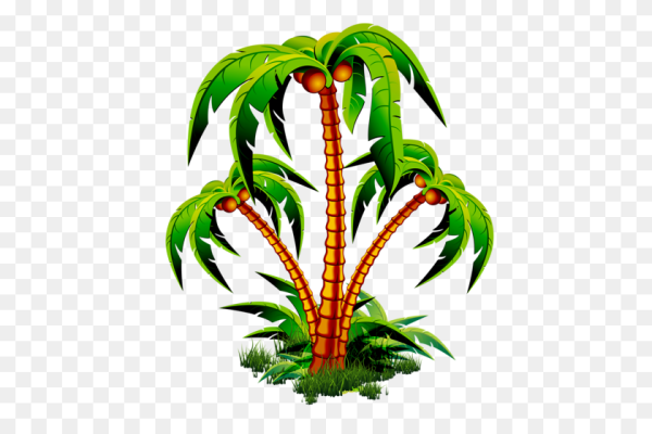 Пальма печать