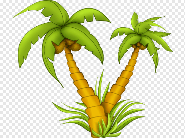 Пальмы мультяшные