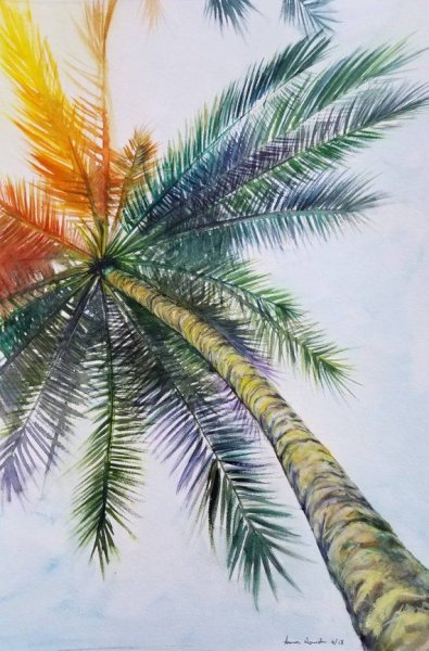 Тропические морские пейзажи живопись