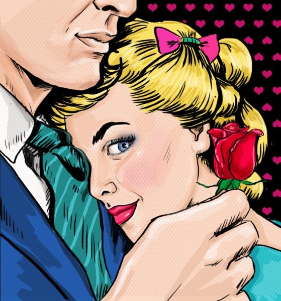 Комиксы в стиле поп-арт