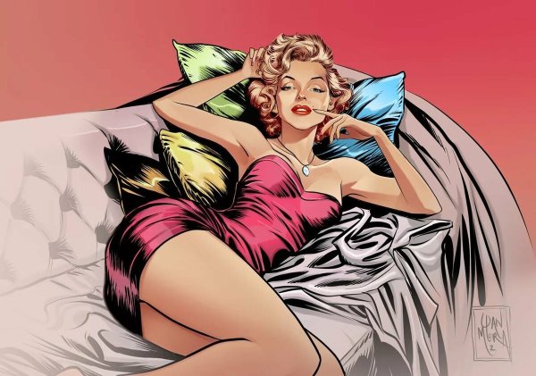 Мэрилин Монро комикс