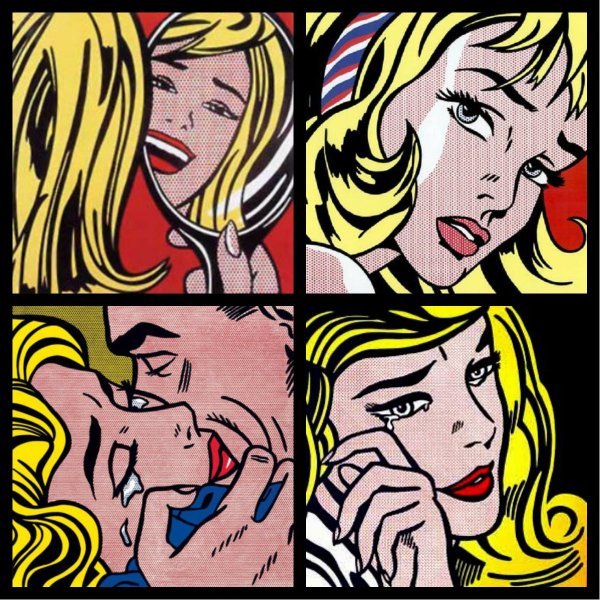 Рой Лихтенштейн стиль живописи