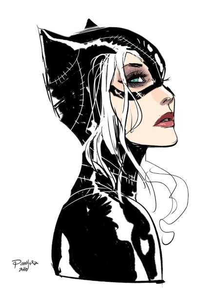 Женщина кошка из комиксов