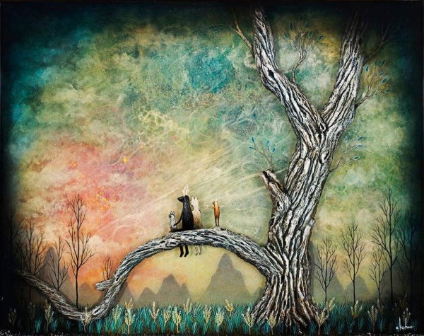 Картины Энди Кехо Лесные духи