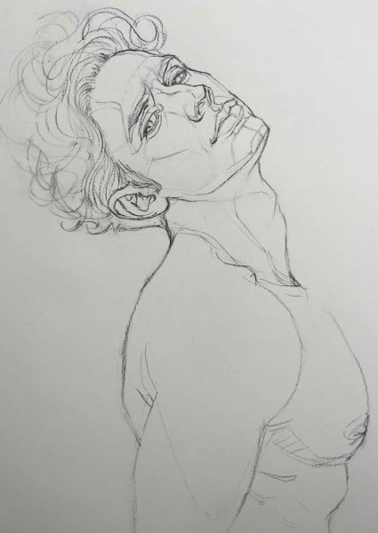 Красивые Наброски карандашом