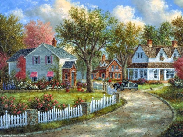 Художник Dennis Patrick lewan