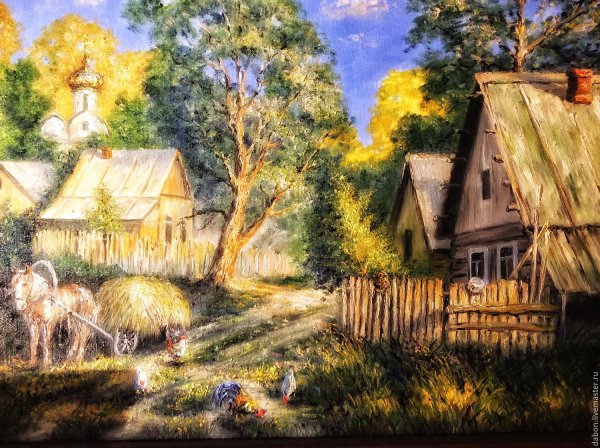 Деревенский пейзаж