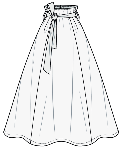 Раскрашенные юбки