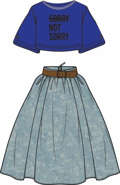 Нарисованная одежда