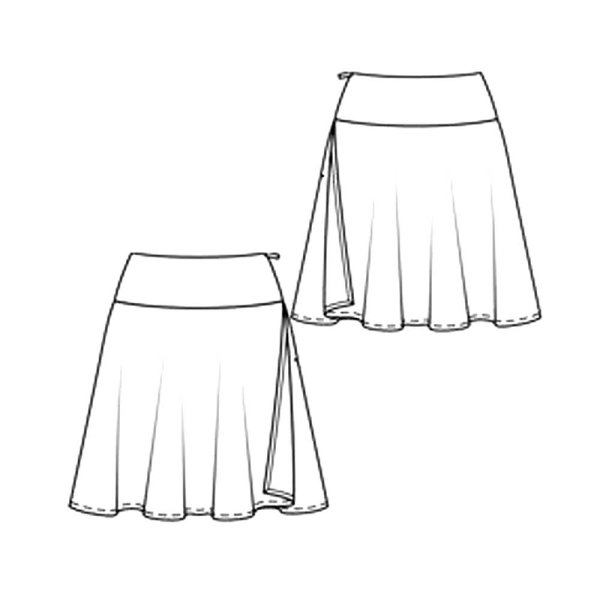 Зарисовка юбки