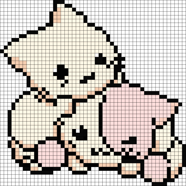 Милые рисуночки в клеточку