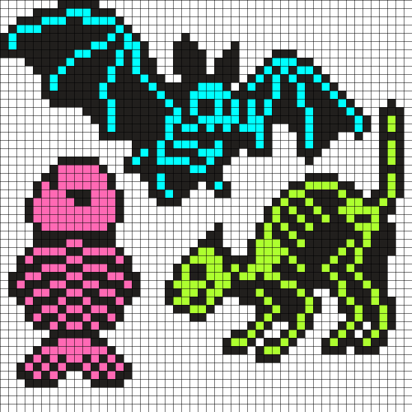 Рисунки пикселями