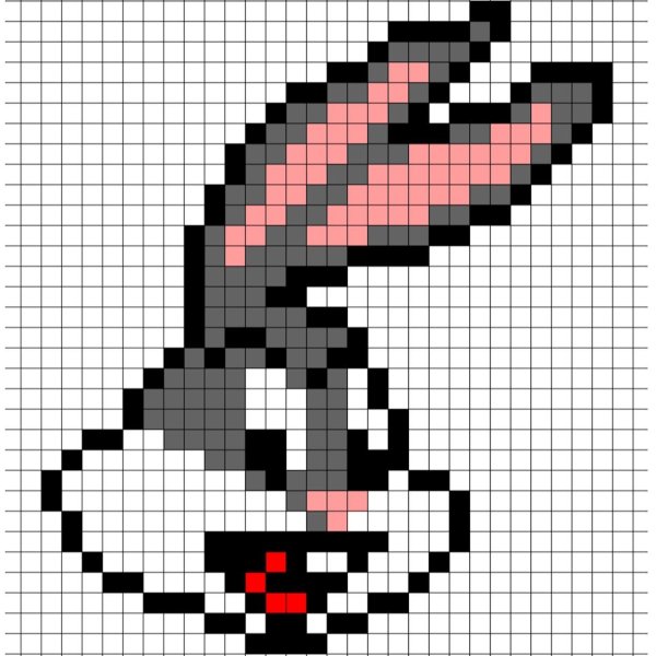 Пиксель арт в клетку