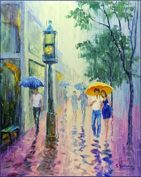 Станислав Сидоров художник дождь