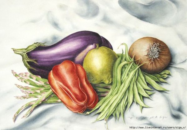 Овощи для декупажа