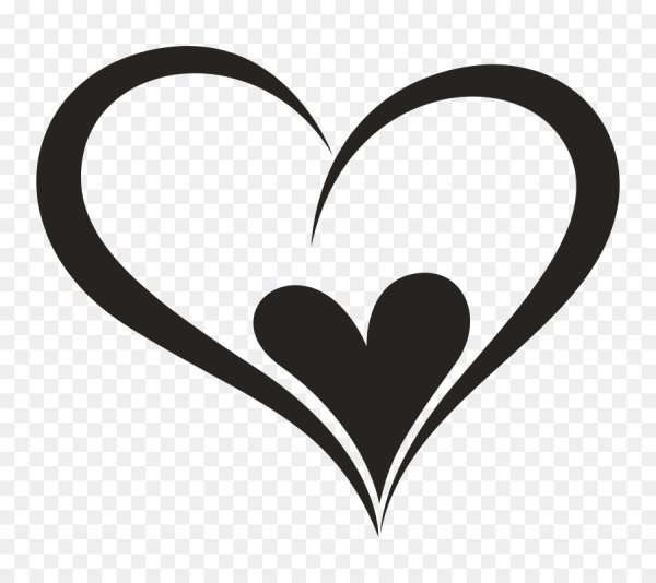 Сердце силуэт