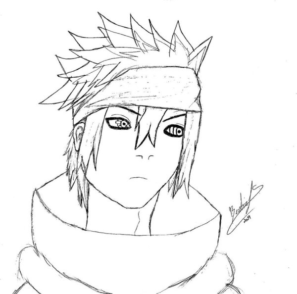 Саске легко из Наруто