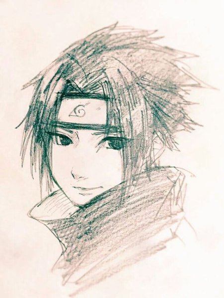 Саскэ Утиха рисуночки