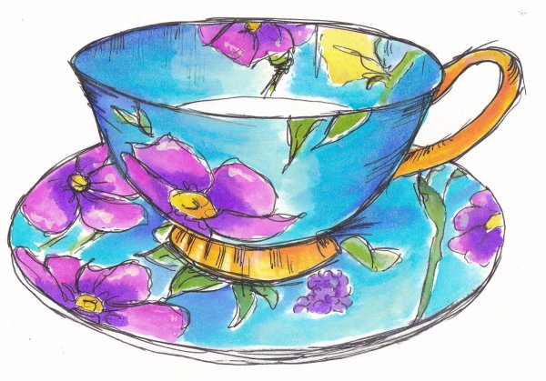Чашка иллюстрация