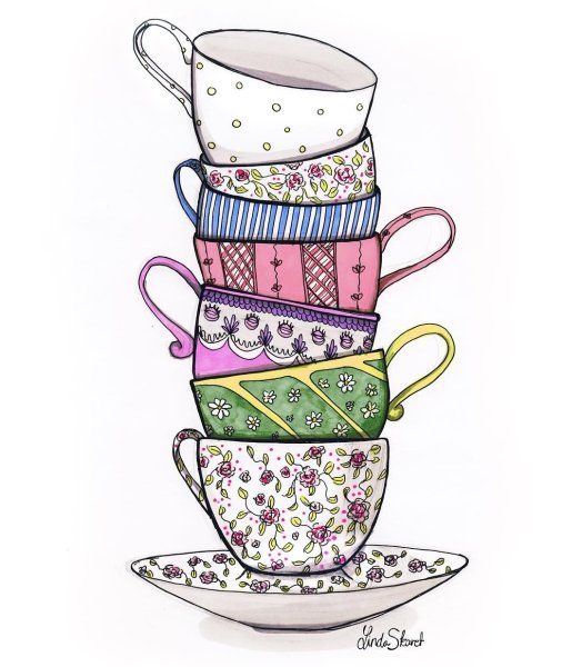 Чашка иллюстрация