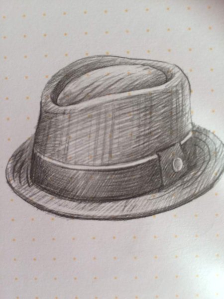 Шляпа для срисовки