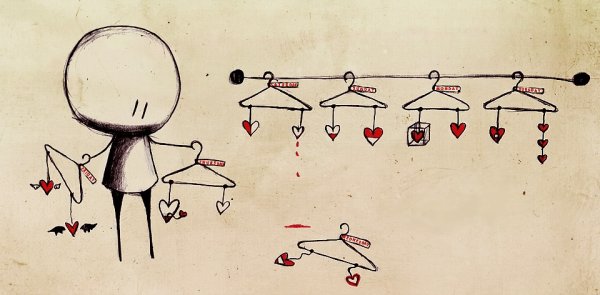 Человечек рисунок карандашом