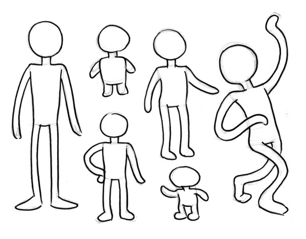 Простые человечки