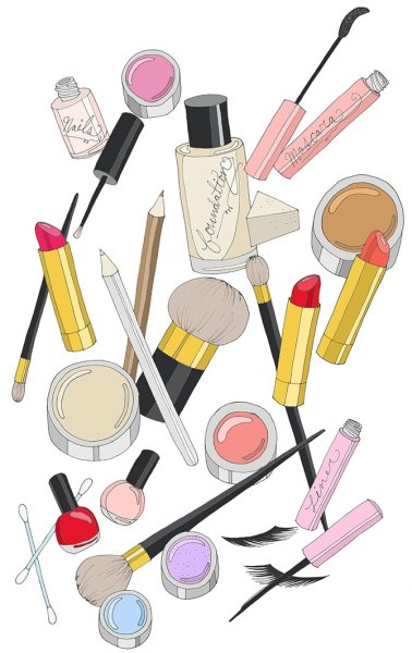 Косметика иллюстрация