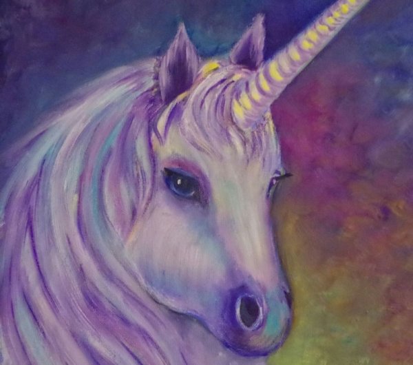 Единорог живопись