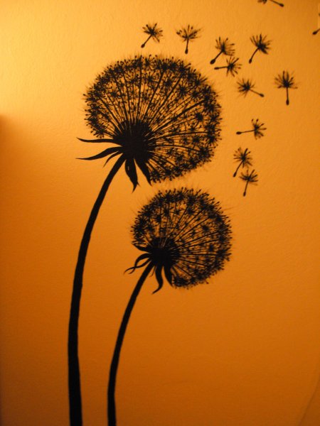 Рисование одуванчик