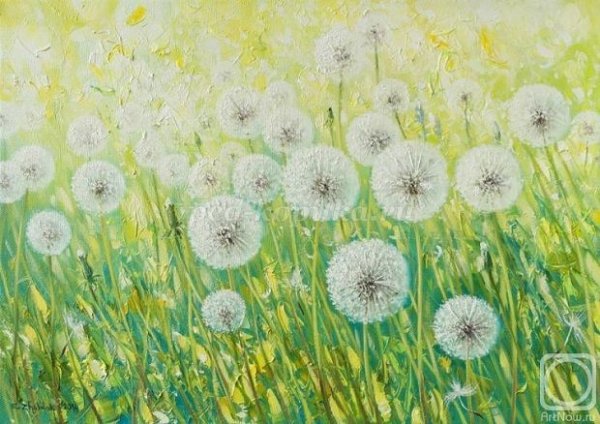 Рисование одуванчик