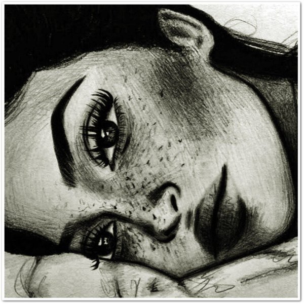 Грусть карандашом