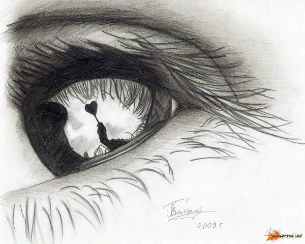 Рисунки карандашом грустные