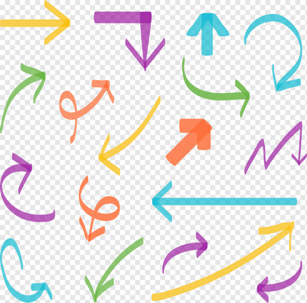 Цветные стрелочки