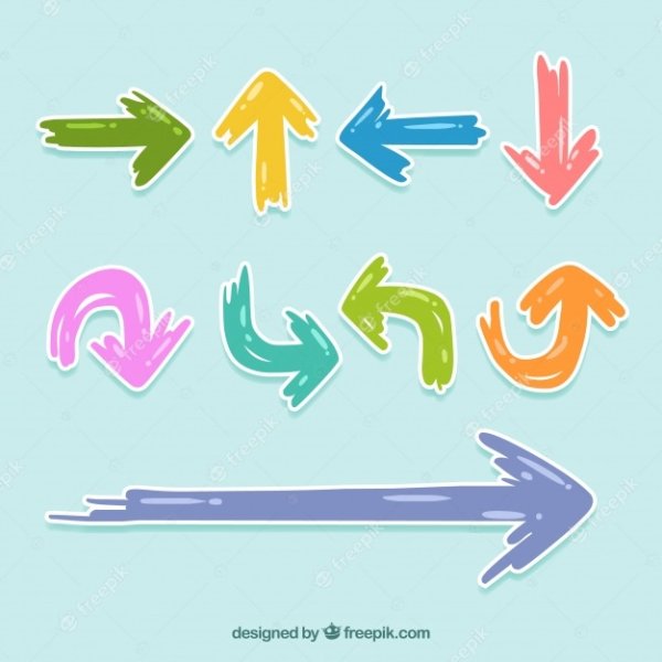 Стрелочка для детей