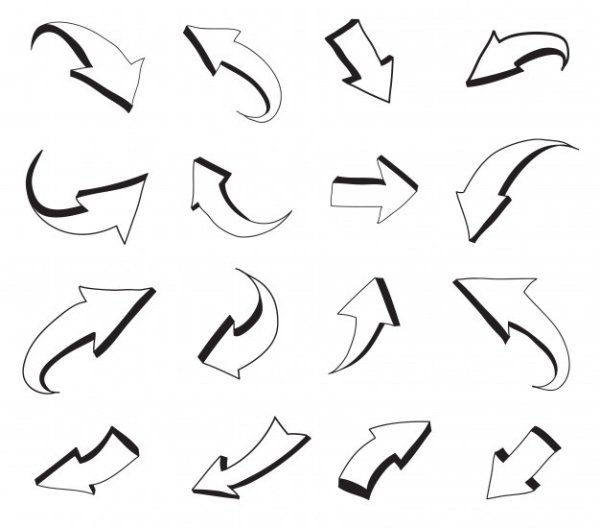 Стрелки скетч