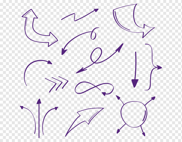 Стрелочка от руки