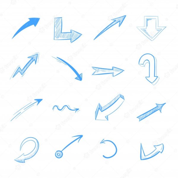 Красивые стрелки рисунок