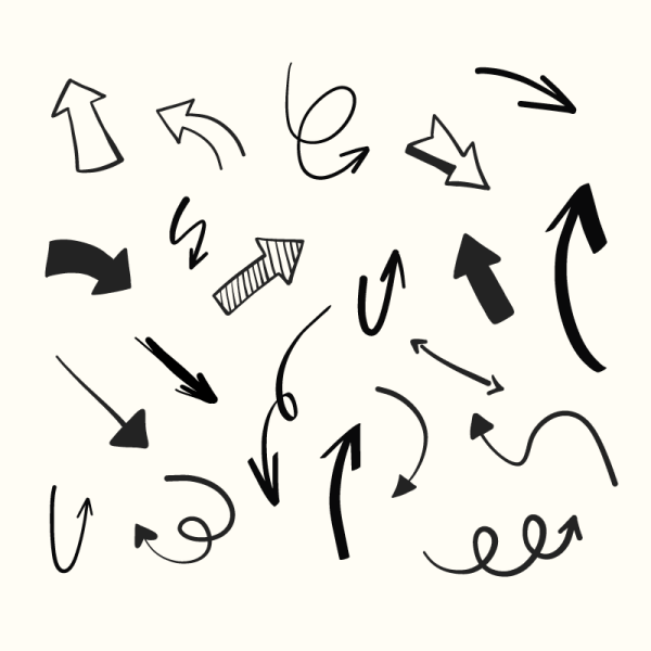 Фигурные стрелки