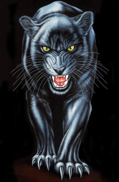 Пантера арт