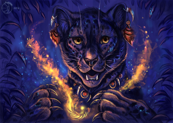 Пантера Пардус арт