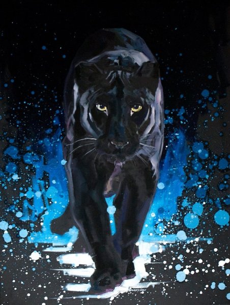 Пантера арт