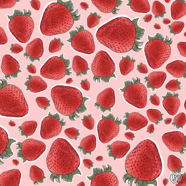 Клубника иллюстрация