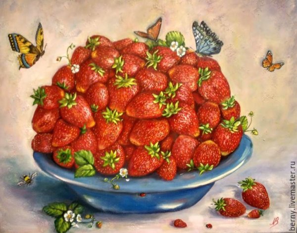 Клубника svg