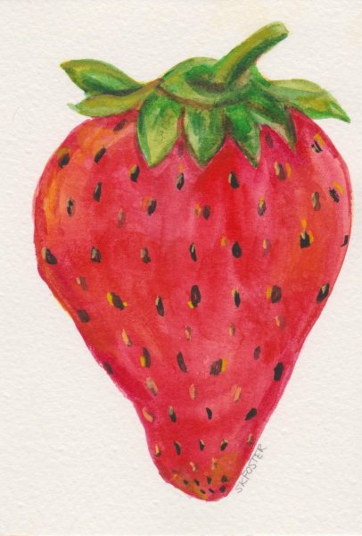 Клубничка для вырезания