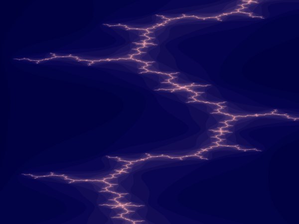 Фрактальность молний