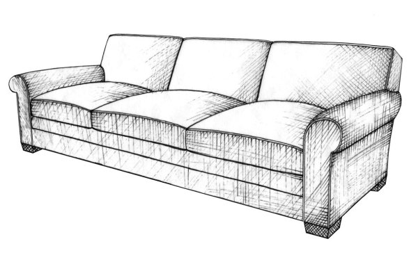 Нарисовать интерьер кухни